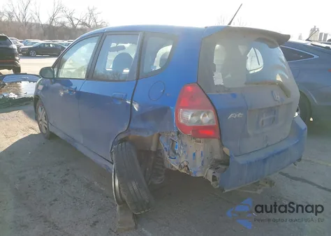 2008 Honda Fit Sport from USA, damaged, VIN JHMGD38658S071058